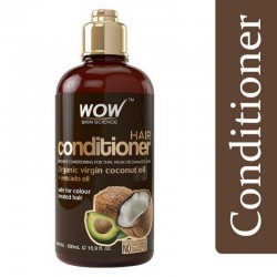 WOW Skin Science Hair Conditioner With Virgin Coconut And Avocado Oil 500ml