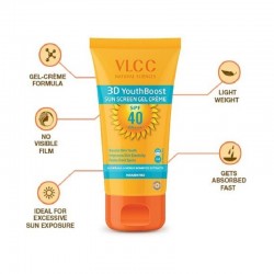 VLCC 3D Youth Boost Sunscreen Gel Creme SPF40 PA++ 100gm
