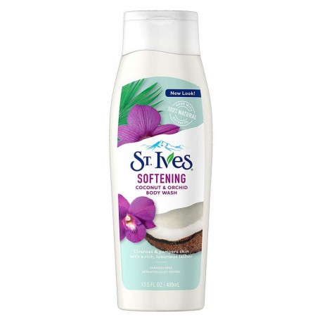 St Ives Softening Coconut & Orchid Body Wash 400ml