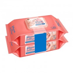 Johnson's Baby Skin Care Wipes Pack Of 80*2