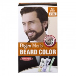 Bigen Men's Beard Color Cream Dark Brown 103