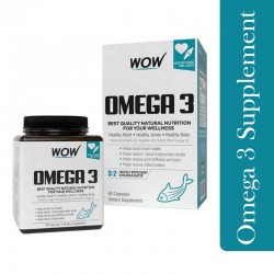 WOW Life Science Omega-3 60 Capsule
