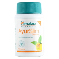 Himalaya Ayur Slim Helps Loose Weight Naturally 60 Capsules