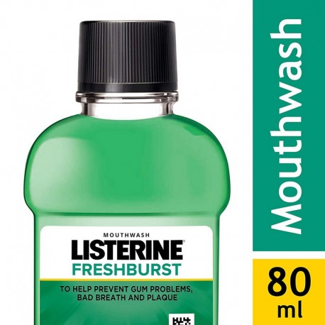 Listerine Freshburst Antiseptic Mouthwash 80ml