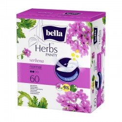 Bella Herbs Panty Liners With Verbena 60 Pieces