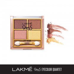 Lakme 9 To 5 Eye Color Quartet Eye Shadow Desert Rose 7gm 4