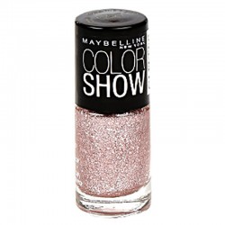 Maybelline New York Color Show Glitter Mania Nail Polish Pink Champagne 607
